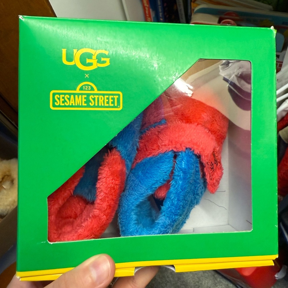 UGG Sesame Friends Bixbee Shoes Elmo & Cookie